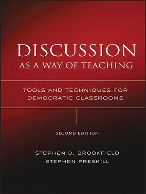 cover image of Discussion as a Way of Teaching